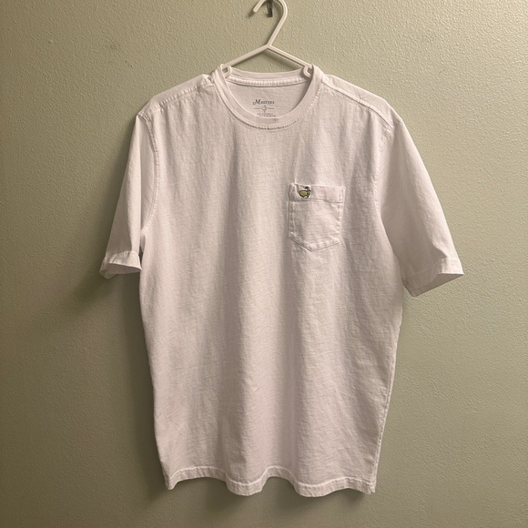 Masters Men’s Short Sleeve T-Shirt Size Small White - Picture 7 of 9